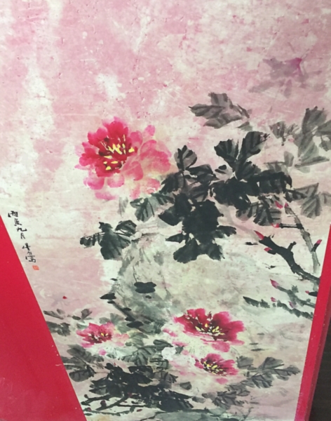 　　右上圖的破畫經(jīng)過(guò)部分修復(fù)后已基本煥發(fā)新生